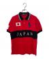 POLO RALPH LAUREN（ポロ・ラルフローレン）の古着「ポロシャツ」｜ブラック×レッド