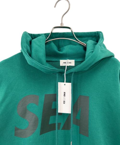 WIND AND SEA（ウィンダンシー）WIND AND SEA (ウィンダンシー) パーカー オリーブ サイズ:S 未使用品の古着・服飾アイテム