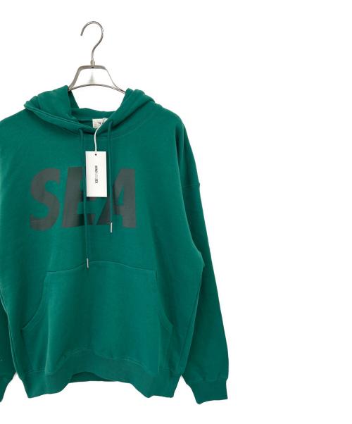 WIND AND SEA（ウィンダンシー）WIND AND SEA (ウィンダンシー) パーカー オリーブ サイズ:S 未使用品の古着・服飾アイテム