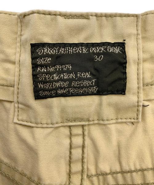 stussy（ステューシー）stussy (ステューシー) パンツ ベージュ サイズ:SIZE 76cm（W30）の古着・服飾アイテム