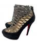 Christian Louboutin (クリスチャン・ルブタン) ハイヒールパンプス ブラック×グレー サイズ:SIZE 36：20000円