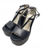 JIL SANDER NAVYジルサンダー ネイビー）の古着「ハイヒールパンプス」｜ブラック
