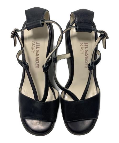 JIL SANDER NAVY（ジルサンダー ネイビー）JIL SANDER NAVY (ジルサンダー ネイビー) ハイヒールパンプス ブラック サイズ:※記載無しの古着・服飾アイテム