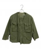 MADE by sunny side upメイド バイ サニーサイドアップ）の古着「Mー65 リメイクジャケット」｜オリーブ