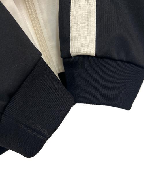 FRED PERRY（フレッドペリー）FRED PERRY (フレッドペリー) BEAMS (ビームス) 別注トラックジャケット ブラック×アイボリー サイズ:XLの古着・服飾アイテム