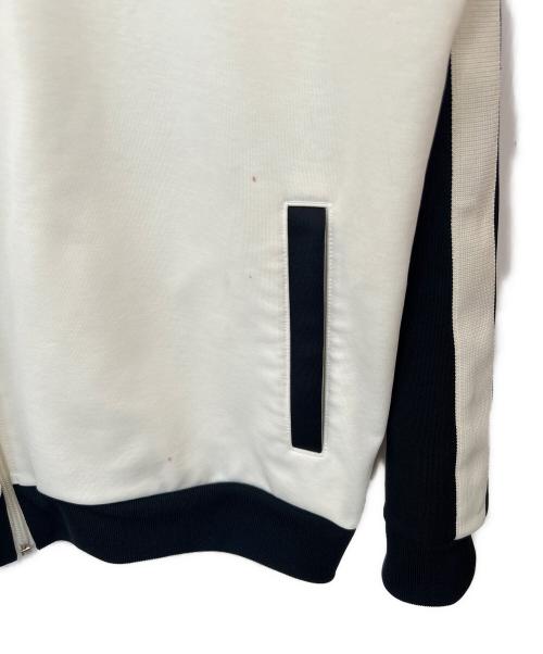 FRED PERRY（フレッドペリー）FRED PERRY (フレッドペリー) BEAMS (ビームス) 別注トラックジャケット ブラック×アイボリー サイズ:XLの古着・服飾アイテム