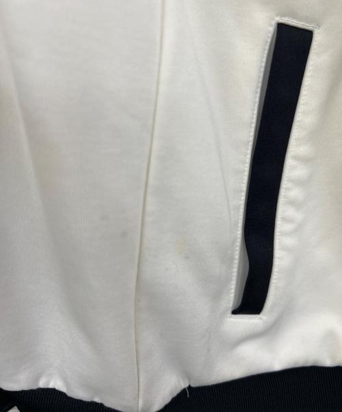 FRED PERRY（フレッドペリー）FRED PERRY (フレッドペリー) BEAMS (ビームス) 別注トラックジャケット ブラック×アイボリー サイズ:XLの古着・服飾アイテム