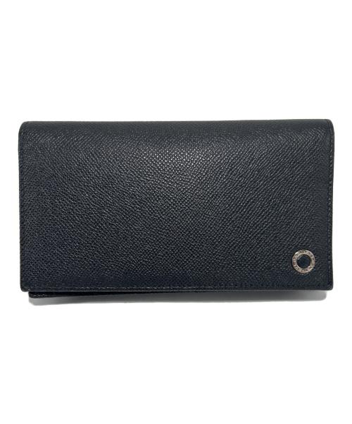 BVLGARI（ブルガリ）BVLGARI (ブルガリ) 長財布 ブラック×レッドの古着・服飾アイテム