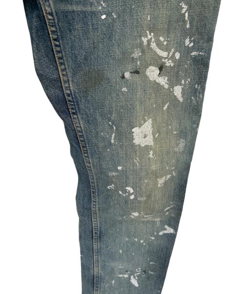 HELMUT LANG（ヘルムートラング）HELMUT LANG (ヘルムートラング) ペンキ デニムパンツ インディゴ サイズ:30の古着・服飾アイテム