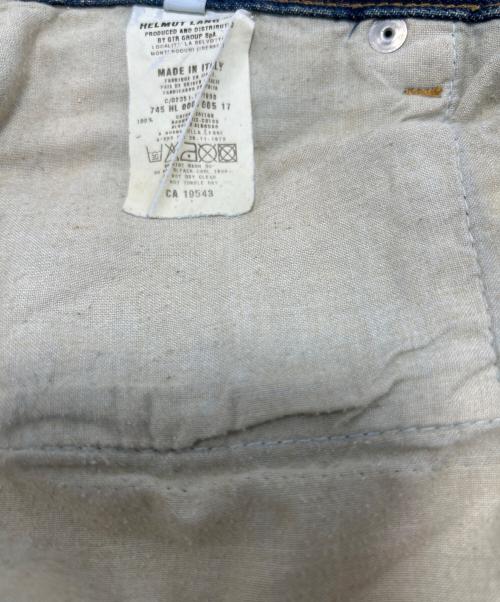HELMUT LANG（ヘルムートラング）HELMUT LANG (ヘルムートラング) ペンキ デニムパンツ インディゴ サイズ:30の古着・服飾アイテム