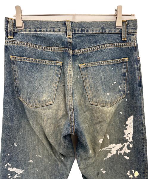 HELMUT LANG（ヘルムートラング）HELMUT LANG (ヘルムートラング) ペンキ デニムパンツ インディゴ サイズ:30の古着・服飾アイテム