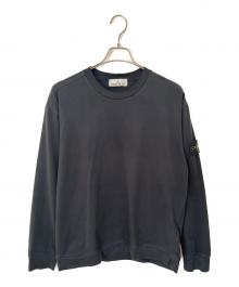 STONE ISLAND（ストーンアイランド）の古着「長袖カットソー」｜ブラック