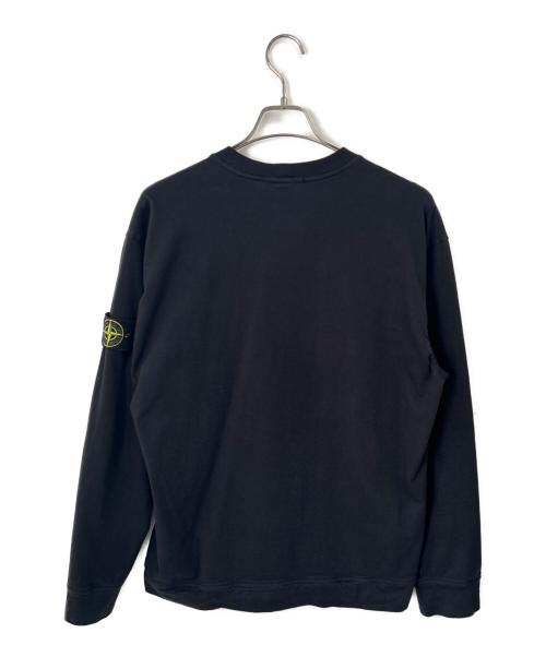 STONE ISLAND（ストーンアイランド）STONE ISLAND (ストーンアイランド) 長袖カットソー ブラック サイズ:Lの古着・服飾アイテム