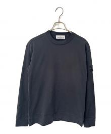 STONE ISLAND（ストーンアイランド）の古着「長袖カットソー」｜ブラック