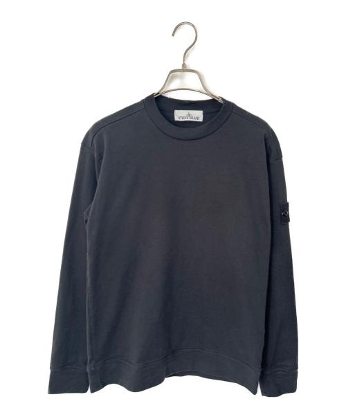 STONE ISLAND（ストーンアイランド）STONE ISLAND (ストーンアイランド) 長袖カットソー ブラック サイズ:XSの古着・服飾アイテム