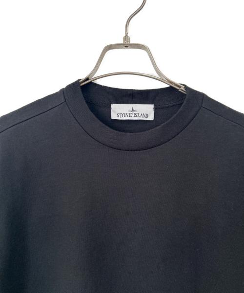 STONE ISLAND（ストーンアイランド）STONE ISLAND (ストーンアイランド) 長袖カットソー ブラック サイズ:XSの古着・服飾アイテム