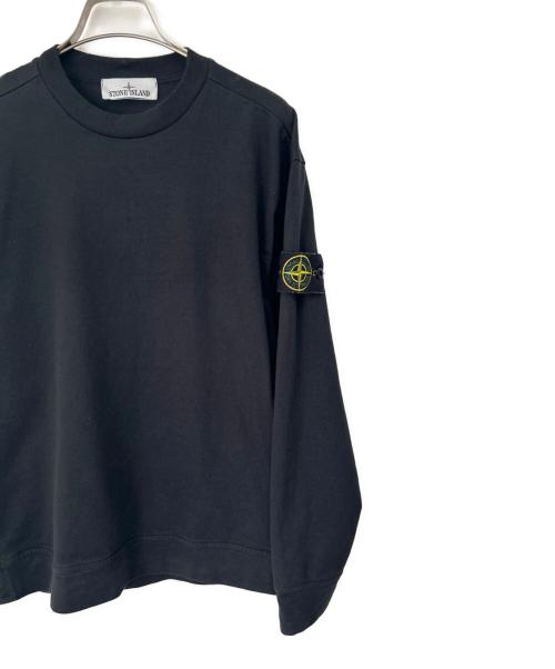 STONE ISLAND（ストーンアイランド）STONE ISLAND (ストーンアイランド) 長袖カットソー ブラック サイズ:XSの古着・服飾アイテム