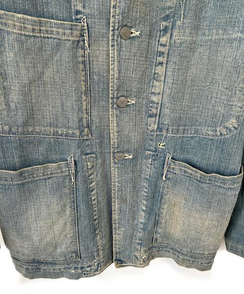 45R（フォーティファイブ・アール）45R (フォーティファイブ・アール) カバーオール ブルー サイズ:1の古着・服飾アイテム