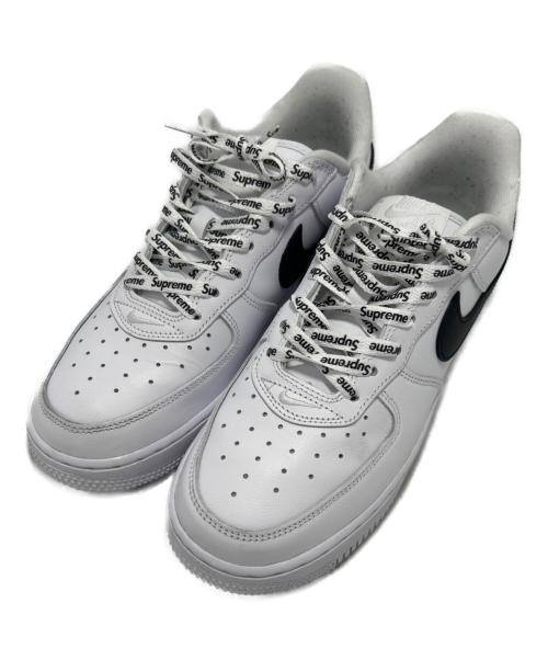 NIKE（ナイキ）NIKE (ナイキ) SUPREME (シュプリーム) ローカットスニーカー ホワイト サイズ:25の古着・服飾アイテム
