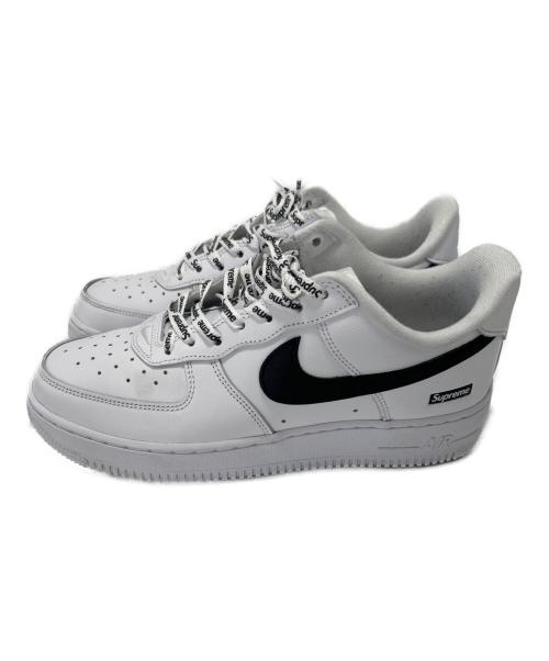 NIKE（ナイキ）NIKE (ナイキ) SUPREME (シュプリーム) ローカットスニーカー ホワイト サイズ:25の古着・服飾アイテム