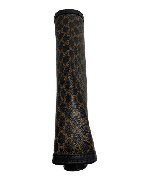 CELINE（セリーヌ）CELINE (セリーヌ) セカンドバッグ ブラック×ブラウンの古着・服飾アイテム
