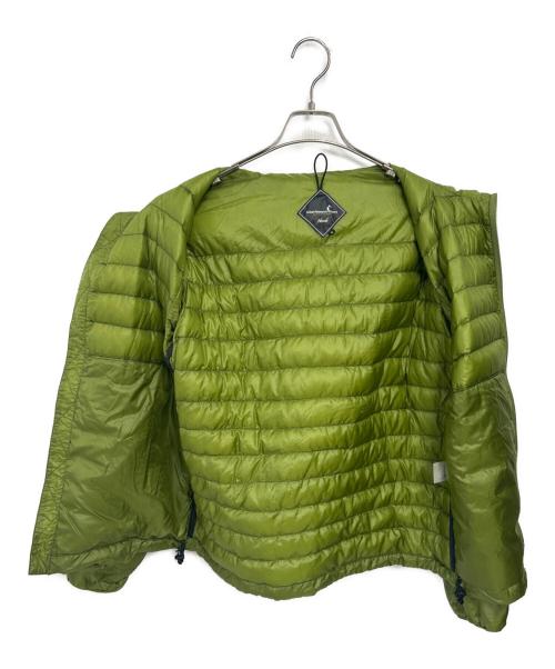 URBAN RESEARCH DOORS（アーバンリサーチドアーズ）URBAN RESEARCH DOORS (アーバンリサーチドアーズ) ダウンジャケット グリーン サイズ:38の古着・服飾アイテム