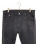 中古・古着 LEVI'S (リーバイス) デニムパンツ ブラック サイズ:W38：4000円