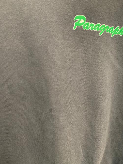 paragraph（パラグラフ）paragraph (パラグラフ) 裏起毛スウェット ブラック サイズ:2の古着・服飾アイテム