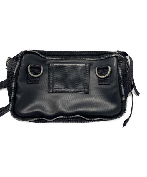 LUGGAGE LABEL（ラゲッジ レーベル）LUGGAGE LABEL (ラゲッジ レーベル) ショルダーバッグ ブラックの古着・服飾アイテム