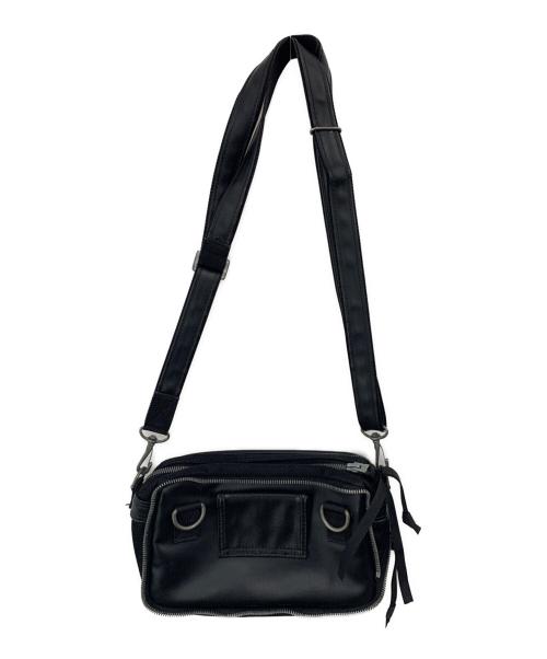 LUGGAGE LABEL（ラゲッジ レーベル）LUGGAGE LABEL (ラゲッジ レーベル) ショルダーバッグ ブラックの古着・服飾アイテム