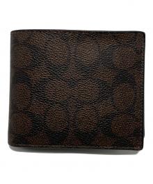 COACH（コーチ）の古着「財布」｜ブラウン×ブラック