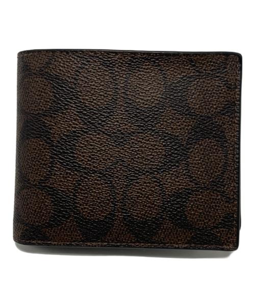 COACH（コーチ）COACH (コーチ) 財布 ブラウン×ブラックの古着・服飾アイテム