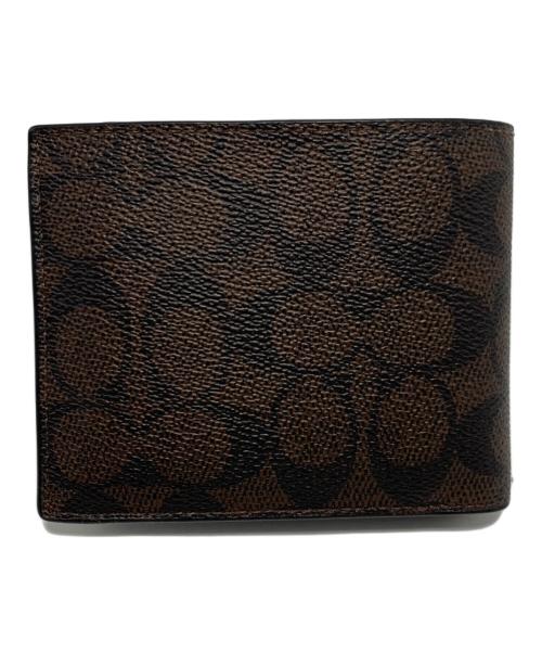 COACH（コーチ）COACH (コーチ) 財布 ブラウン×ブラックの古着・服飾アイテム