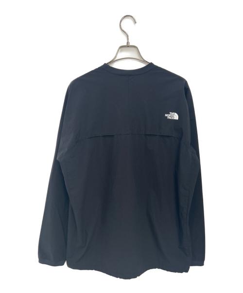 THE NORTH FACE（ザ ノース フェイス）THE NORTH FACE (ザ ノース フェイス) 長袖カットソー ブラック サイズ:Lの古着・服飾アイテム