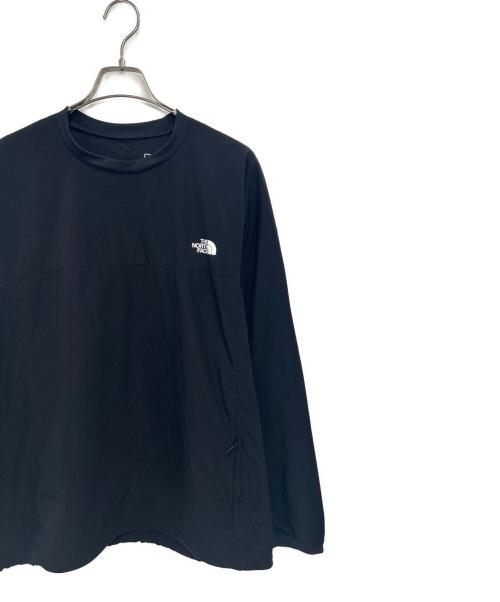 THE NORTH FACE（ザ ノース フェイス）THE NORTH FACE (ザ ノース フェイス) 長袖カットソー ブラック サイズ:Lの古着・服飾アイテム