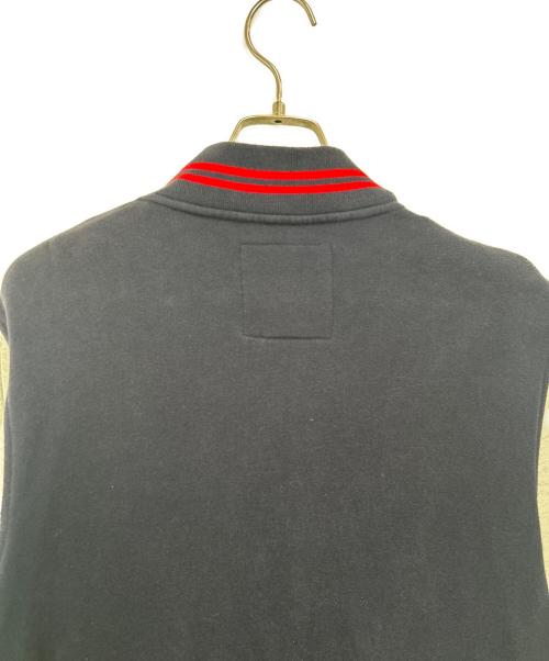 stussy（ステューシー）stussy (ステューシー) スタジャン ネイビー×グレー サイズ:Mの古着・服飾アイテム