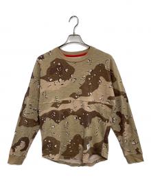 SUPREME（シュプリーム）の古着「長袖カットソー」｜カーキ