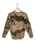 SUPREME (シュプリーム) 長袖カットソー カーキ サイズ:SIZE S：5000円