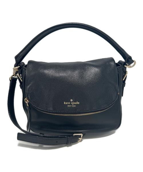 Kate Spade（ケイトスペード）Kate Spade (ケイトスペード) 2WAYバッグ ブラックの古着・服飾アイテム