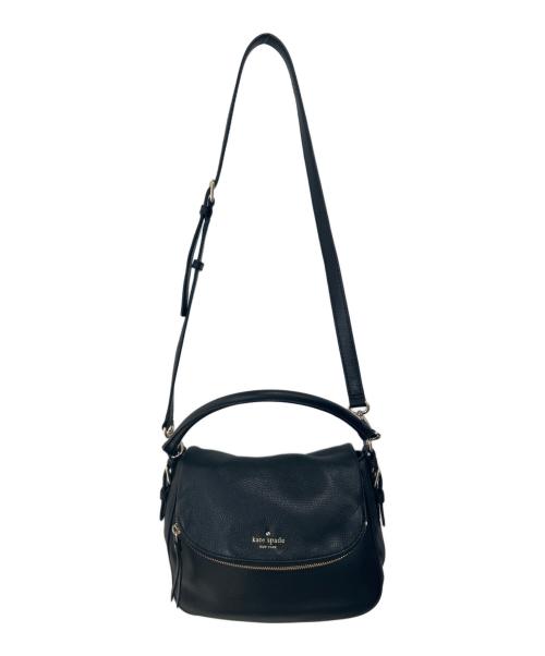 Kate Spade（ケイトスペード）Kate Spade (ケイトスペード) 2WAYバッグ ブラックの古着・服飾アイテム