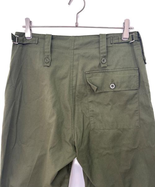 -（-）- (-) ファティーグパンツ グリーン サイズ:75の古着・服飾アイテム