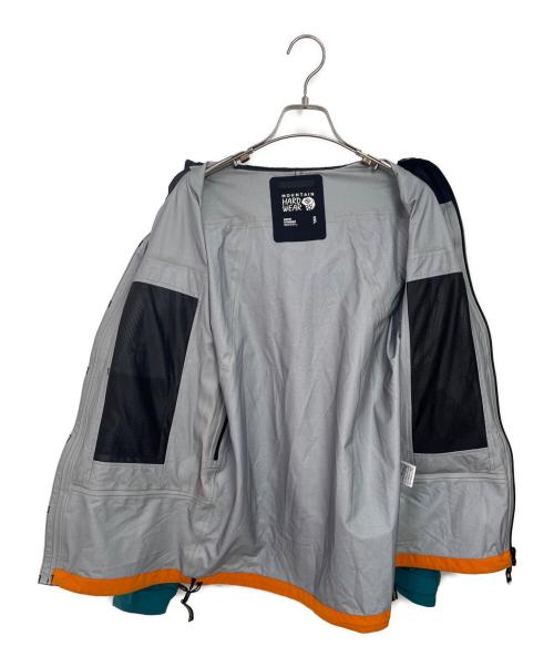 MOUNTAIN HARD WEAR（マウンテンハードウェア）MOUNTAIN HARD WEAR (マウンテンハードウェア) マウンテンパーカー ブラック×オレンジ サイズ:Sの古着・服飾アイテム