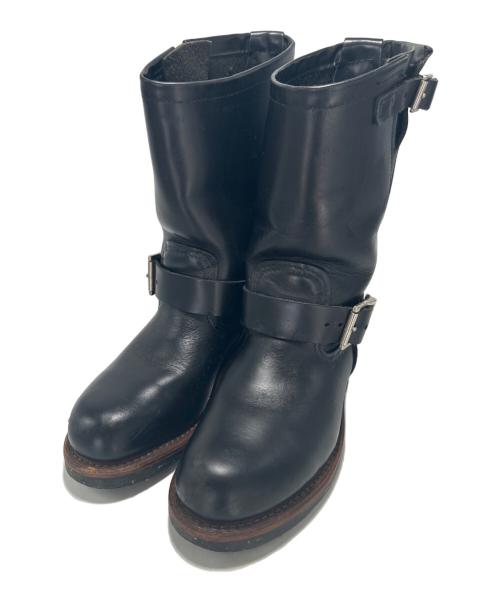 RED WING（レッドウィング）RED WING (レッドウィング) エンジニアブーツ ブラック サイズ:24の古着・服飾アイテム