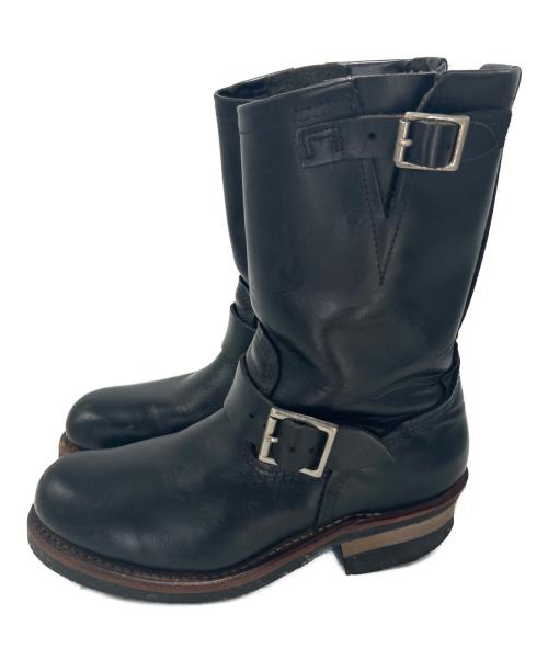 RED WING（レッドウィング）RED WING (レッドウィング) エンジニアブーツ ブラック サイズ:24の古着・服飾アイテム