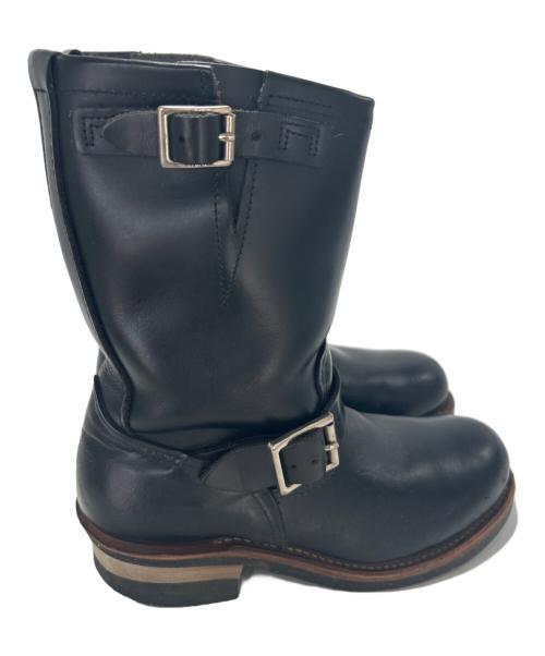 RED WING（レッドウィング）RED WING (レッドウィング) エンジニアブーツ ブラック サイズ:24の古着・服飾アイテム