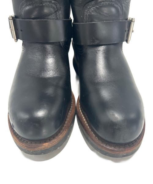 RED WING（レッドウィング）RED WING (レッドウィング) エンジニアブーツ ブラック サイズ:24の古着・服飾アイテム