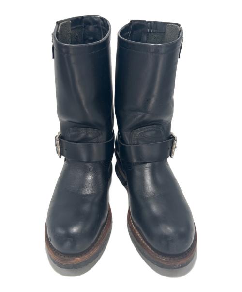 RED WING（レッドウィング）RED WING (レッドウィング) エンジニアブーツ ブラック サイズ:24の古着・服飾アイテム