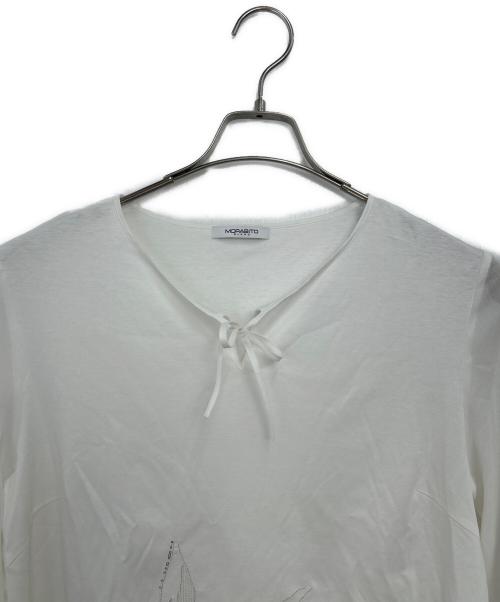 MORABITO（モラビト）MORABITO (モラビト) 長袖ブラウス ホワイト サイズ:40 未使用品の古着・服飾アイテム