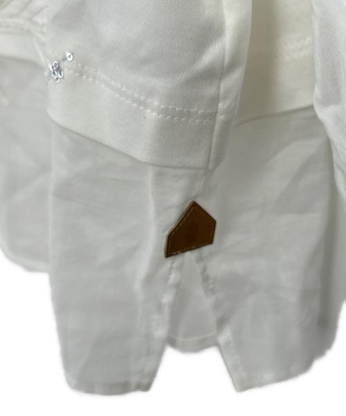 MORABITO（モラビト）MORABITO (モラビト) 長袖ブラウス ホワイト サイズ:40 未使用品の古着・服飾アイテム