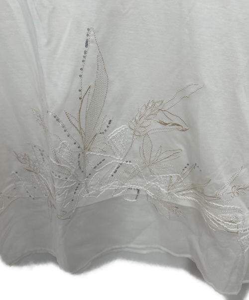 MORABITO（モラビト）MORABITO (モラビト) 長袖ブラウス ホワイト サイズ:40 未使用品の古着・服飾アイテム